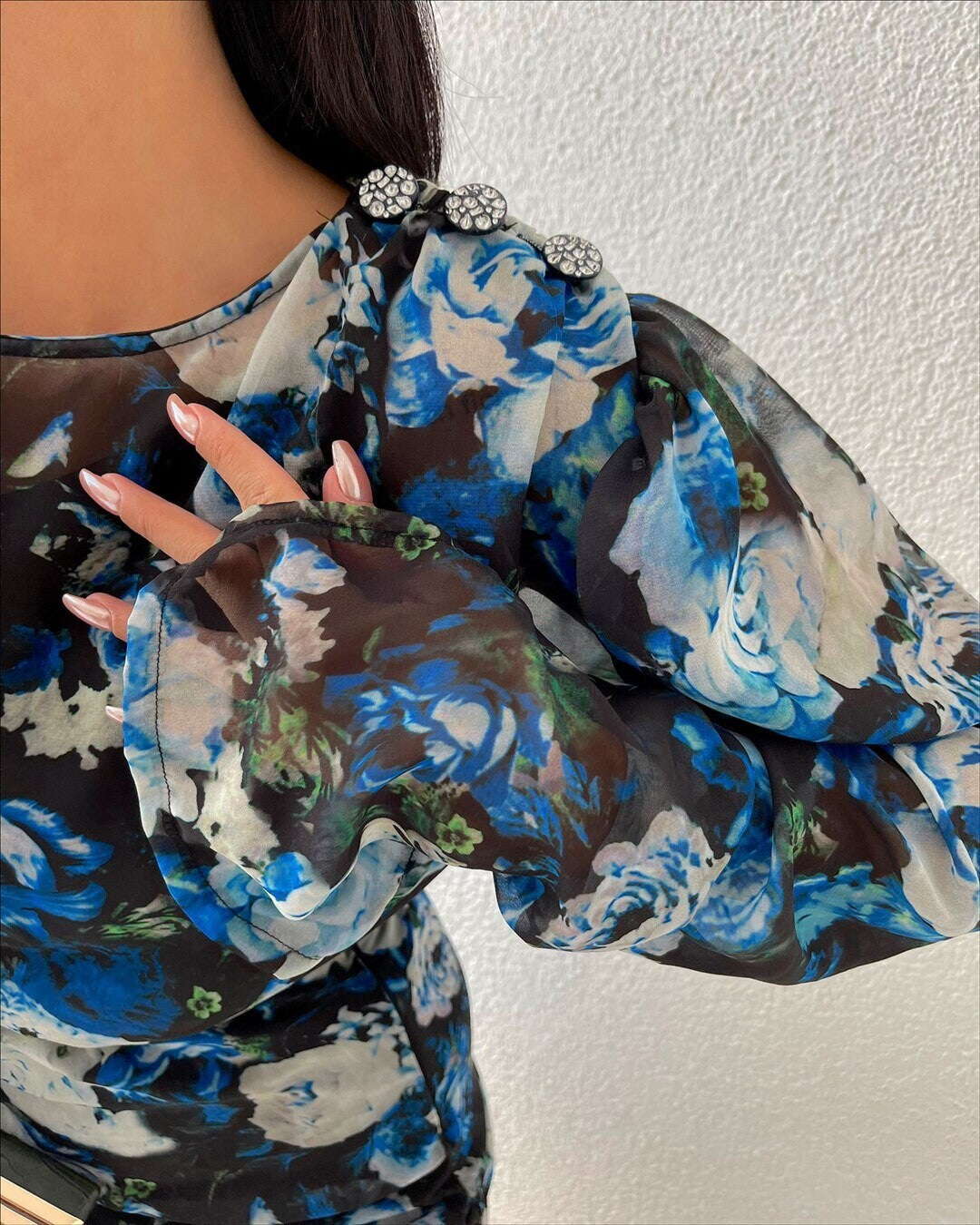 Kleid mit Blumen