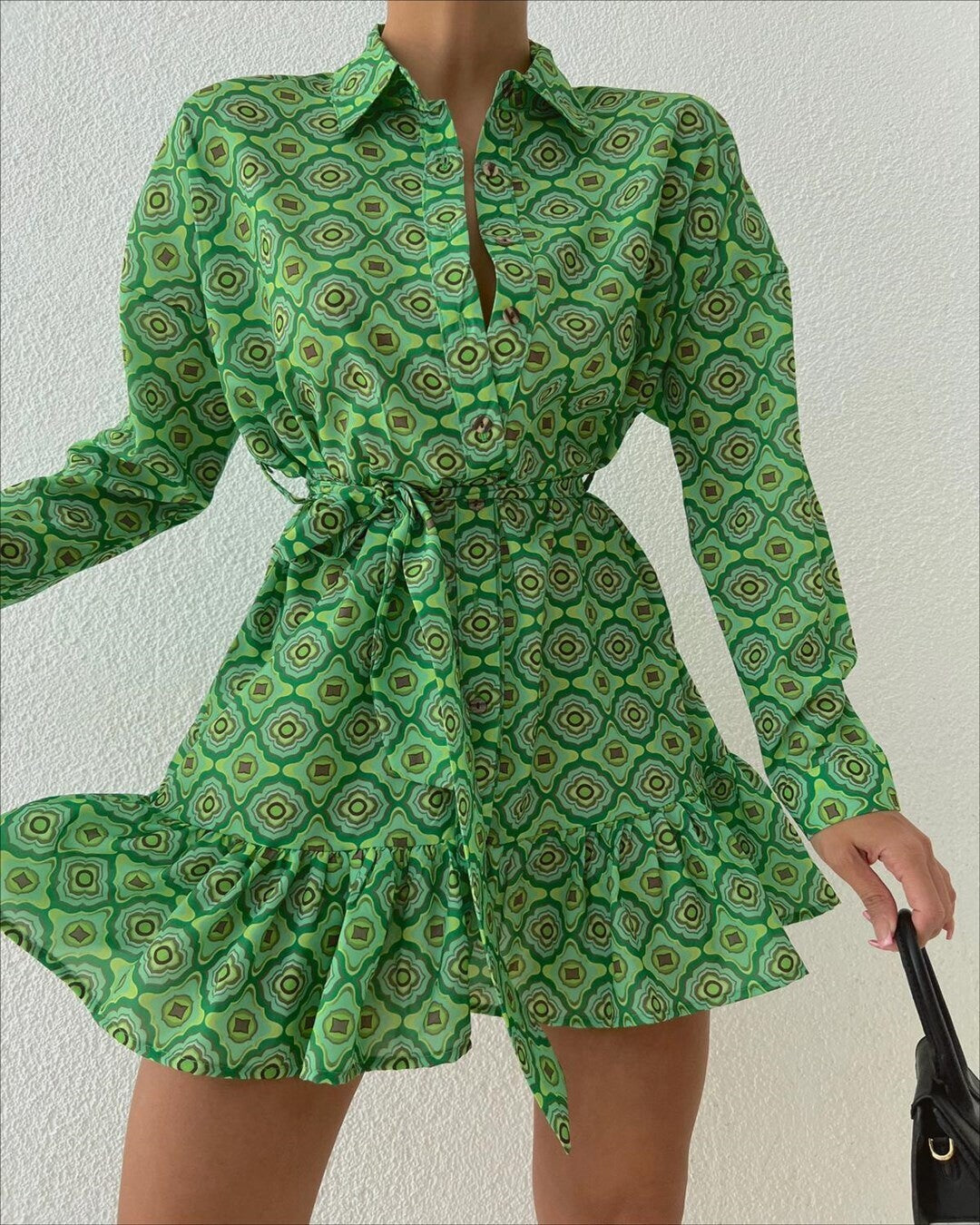 dress with pattern