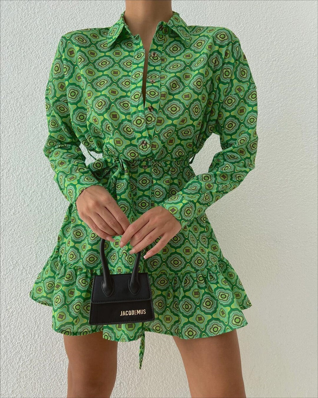 dress with pattern