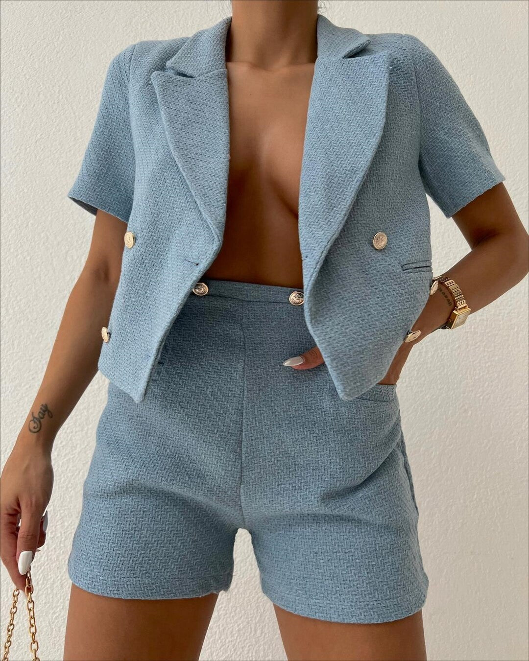 short blazer