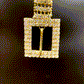 Strassgürtel gold